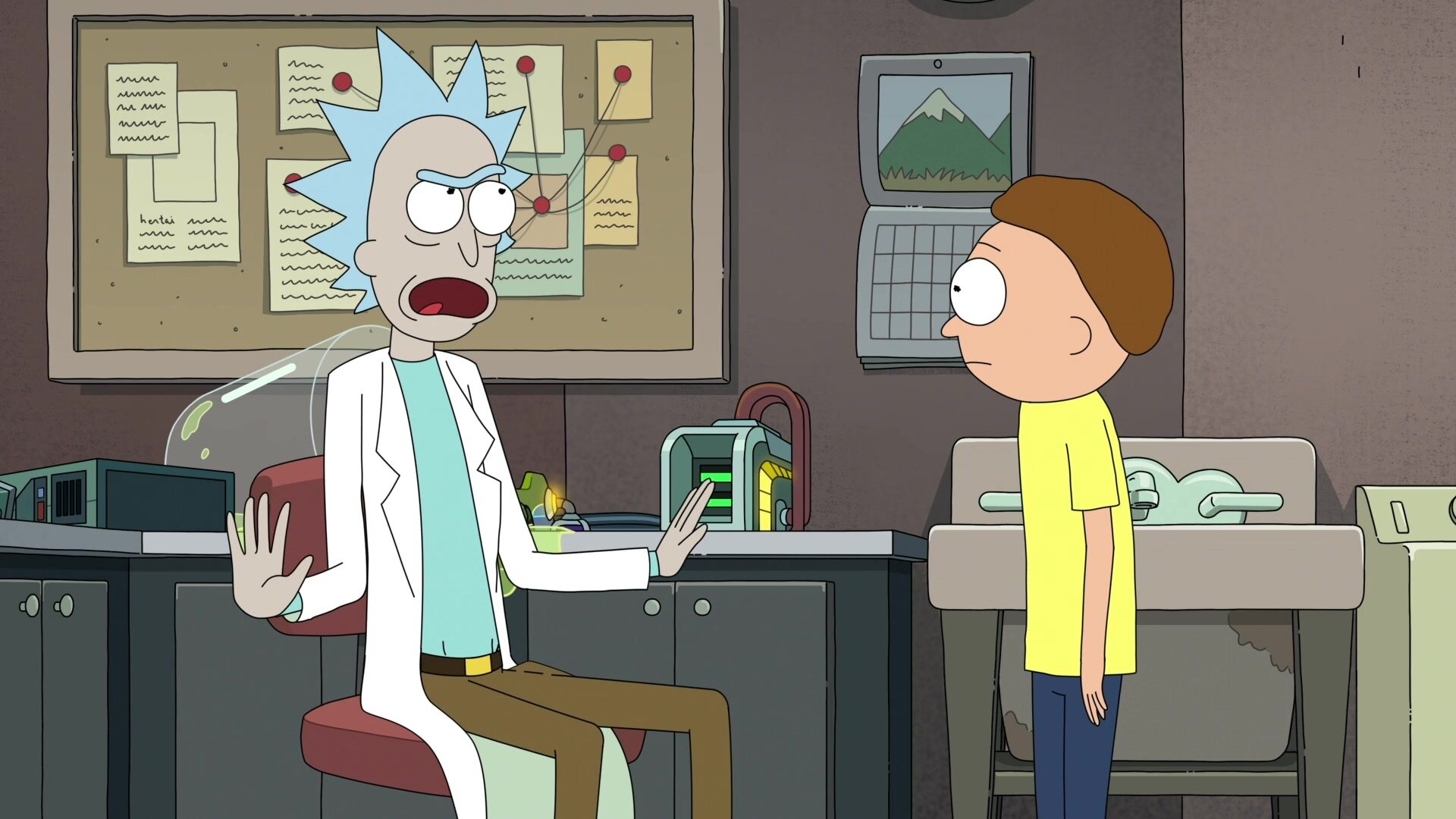 S09E01 There's Something About Morty